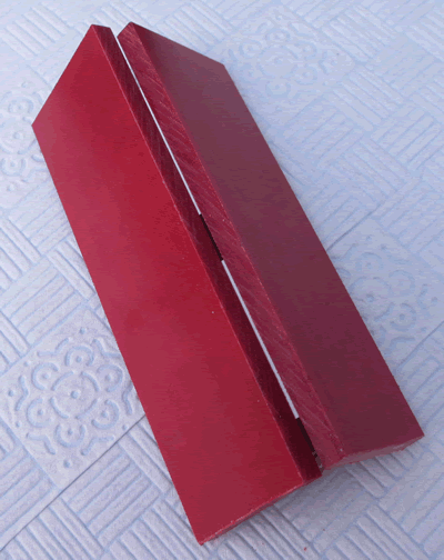 Red Paper Micarta 8130 MIC1