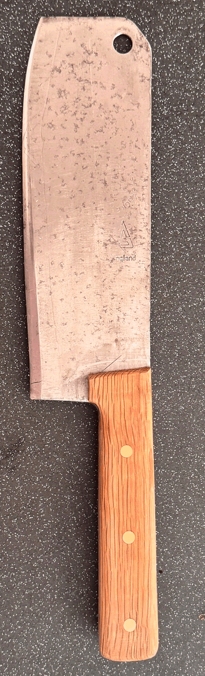 A Restored Butchers Cleaver