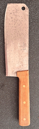 A Restored Butchers Cleaver