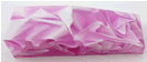 Acrylic Rose Pink Ripple Block 8645 BX1