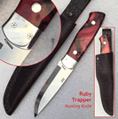25% Off!!<<h1>The Ruby Trapper Sytlish Hunting and Bushcraft Work Tool KnivesBx4