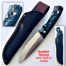 The NEW SanMai Hunter Bushcraft and Hunting Knife Bx2