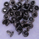 Double Cap Rivets Small Black ID1371-13 LTH-B