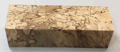 Spalted Sycamore Block 2 J-EHK-SS-B2 BXR