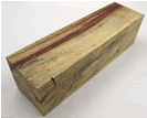 Spalted Tamarind Square Block 64918 BXE