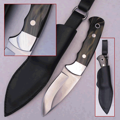 The Tralee Venom Drop Point Hunters Tool KnivesBx4
