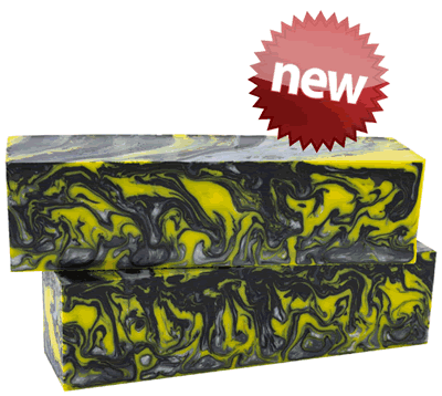 Yellow Damascus Large Block WT124-LB