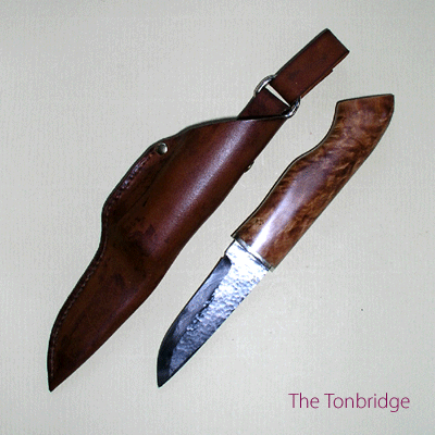 A simple yet classic hunters or bushcrafters knife and sheath